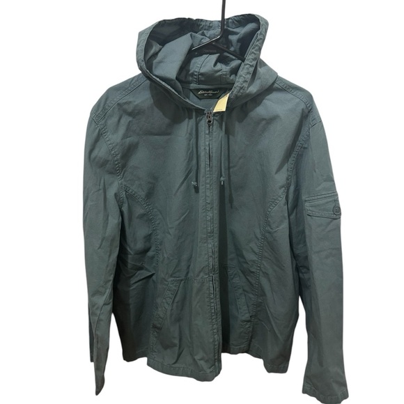 Eddie Bauer Lightweight Ripstop Jacket With Hood Size XXL - Picture 1 of 5